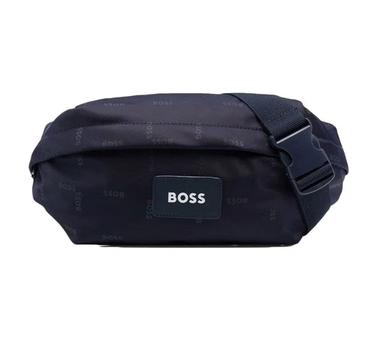 Hugo Boss Logo-Patch Belt J20340849UNQ Bum Bag Navy Blue One Size