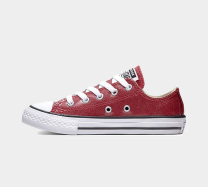 Converse Chuck Taylor All Star Ox Trainers Pink Glitter