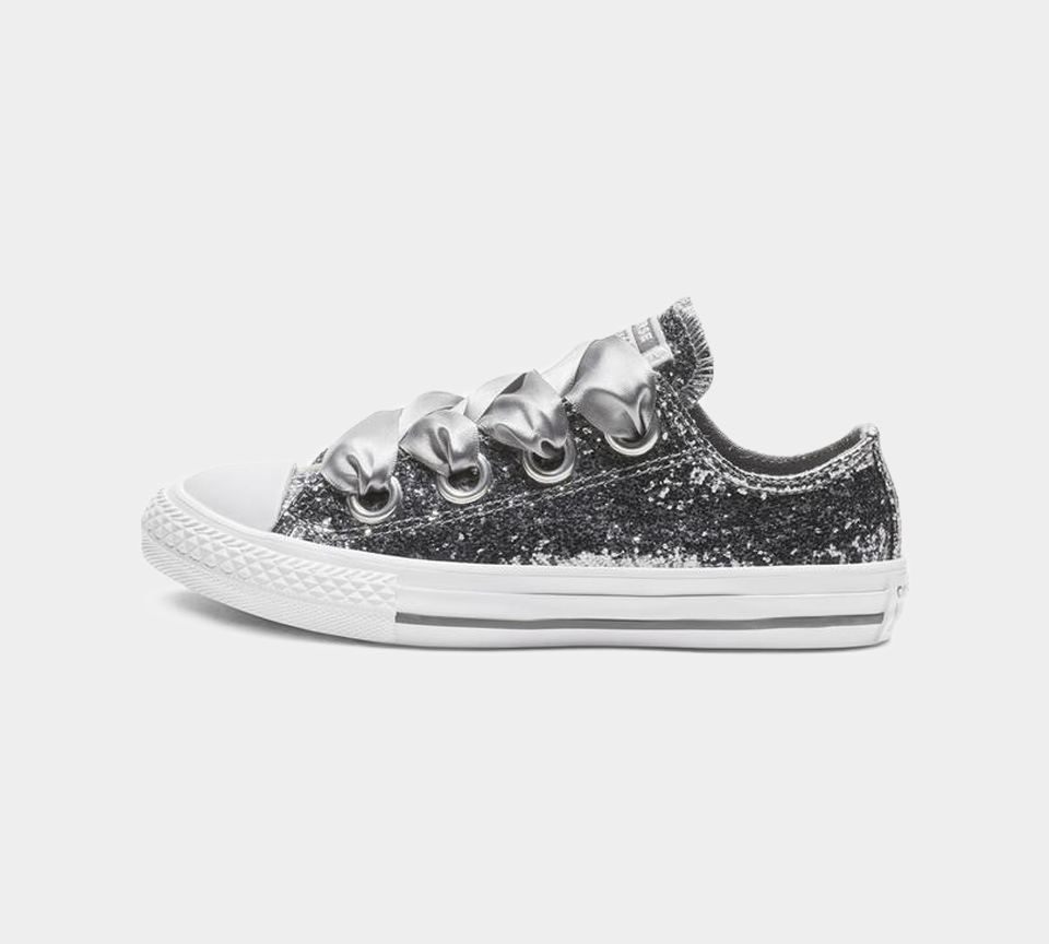 Converse big shop eyelet glitter