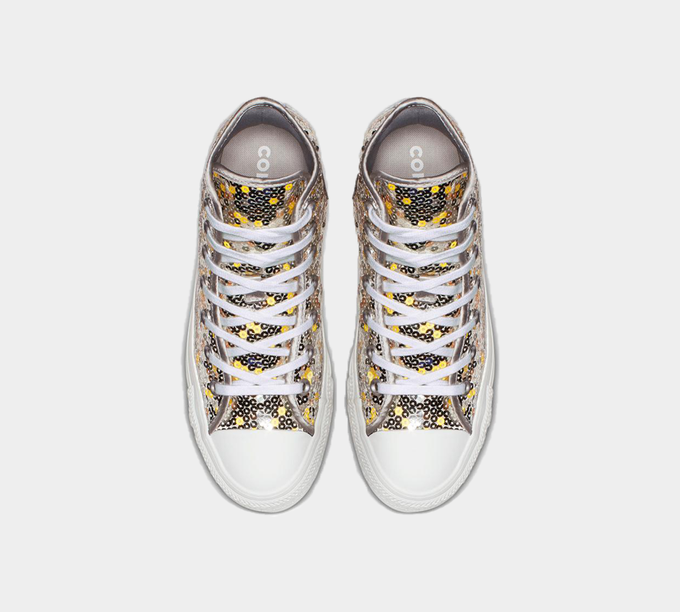 Converse chuck taylor all star holiday scene sequin high top sales