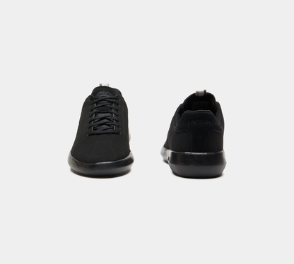 Lacoste Avance Synthetic Trainers Black UK