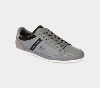 Lacoste Chaymon Tonal Nappa Leather & Suede Trainers
