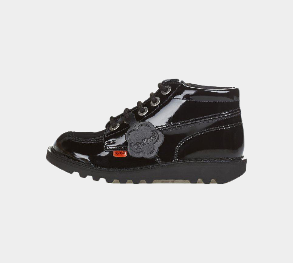 Kickers Kick Hi PATL Blk Blk Blk 1KF0000409BXW ViviFashion