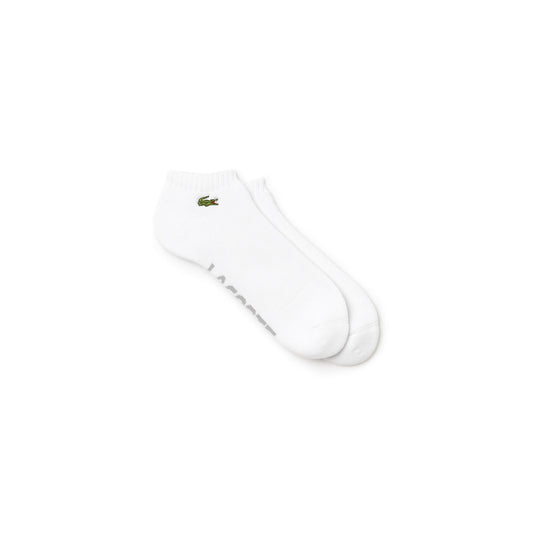 Lacoste (RA6315 00 G8K 4) High Quilaty Ankle Sport Socks 100% Authentic - White