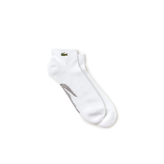 Lacoste (RA9770 00 G8K 4) High Quilaty Ankle Sport Socks 100% Authentic - White