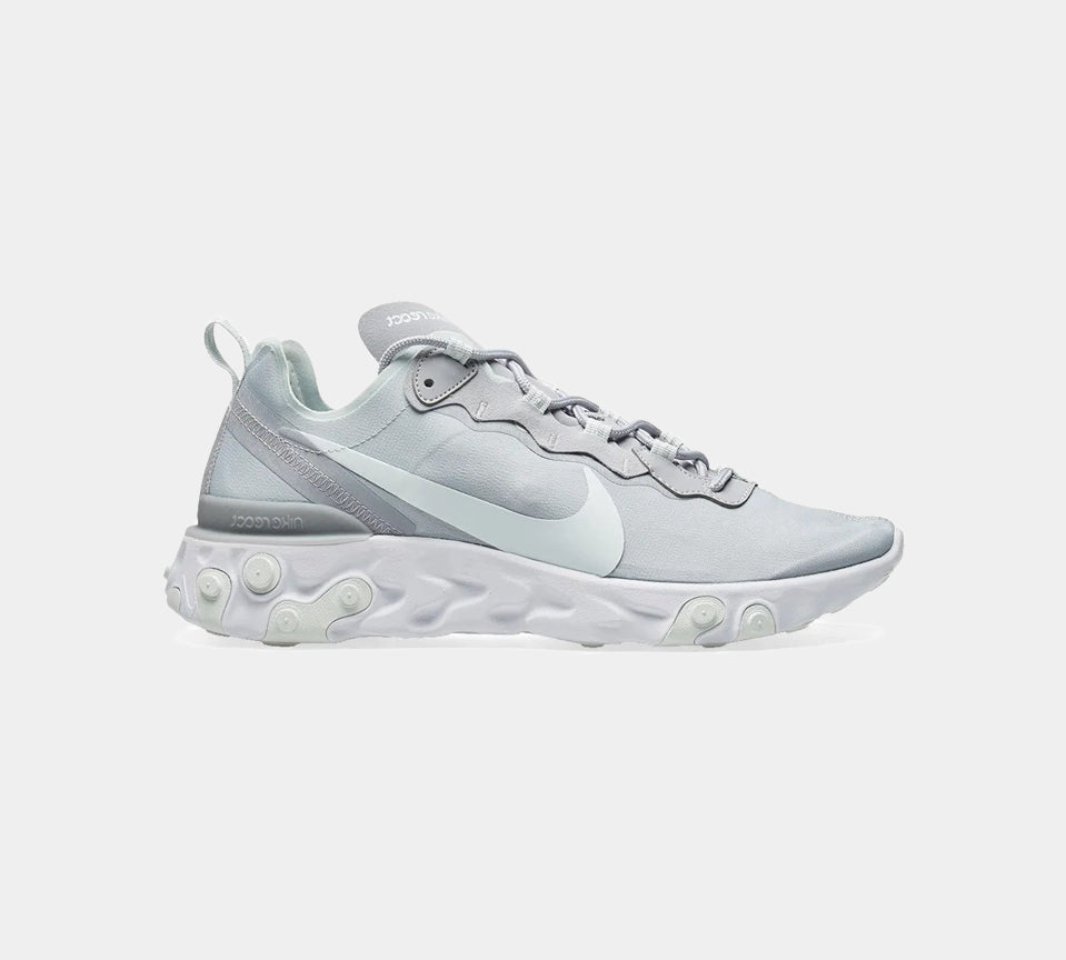 Nike react element 55 women's store wolf grey