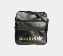 Adidas Originals Retro AC Sir W68183 Shoulder Strap Flight Sports Bag Black/Gold One Size