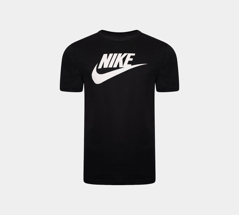 Men's Nike Logo Sports T-Shirt Top Black S-2XL