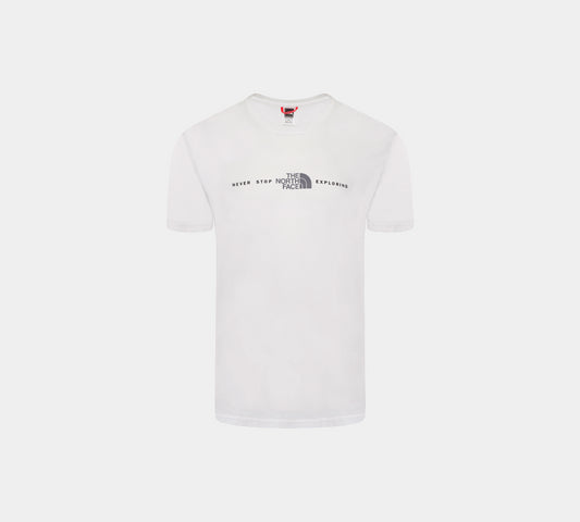Kurzärmliges Baumwoll-T-Shirt mit Rundhalsausschnitt von The North Face