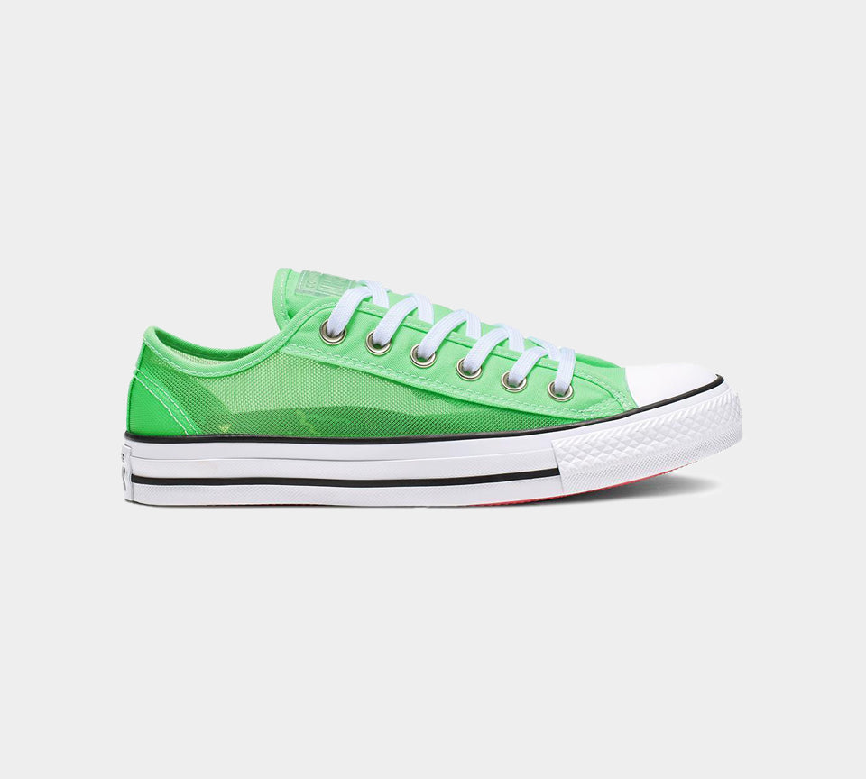 Converse Chuck Taylor All Star See Thru Low Top 564628C  Shoes Illusion Green UK 3 & 4