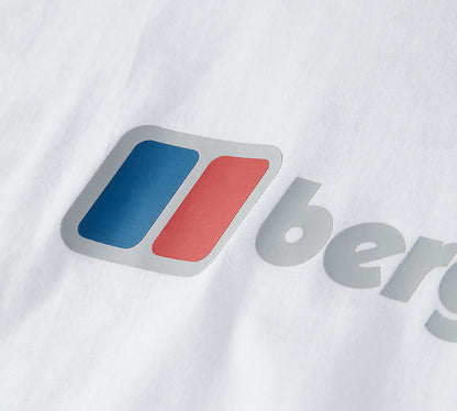 Berghaus Big Classic Logo 4-A001109H03 T-shirt White UK S-XXL