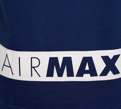 Nike Air Max Logo Short Sleeve T-Shirt Navy