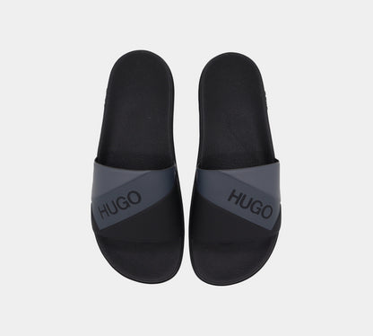 Hugo Match Slider With Branded Strap Black