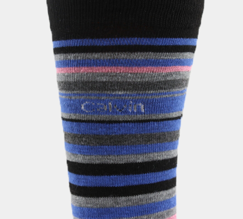 Calvin LONDON MILANO NEW YORK PARIS Smart Suit Work Golf Cotton Blend Socks