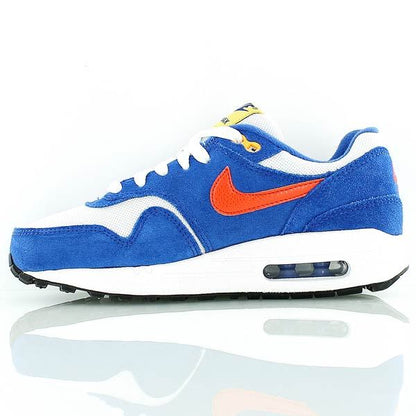 NIKE AIR MAX 1 (GS) BLUE/ORANGE/WHITE 555766 108 Youth