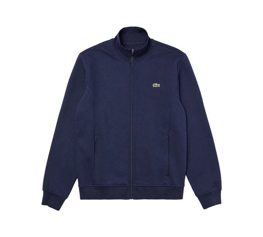 Lacoste Sport Cotton Blend Fleece Zip  Sweatshirt