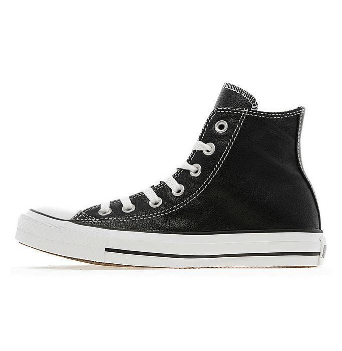 CONVERSE CT ALL STAR 132170C HIGH TOP LEATHER TRAINERS BLACK