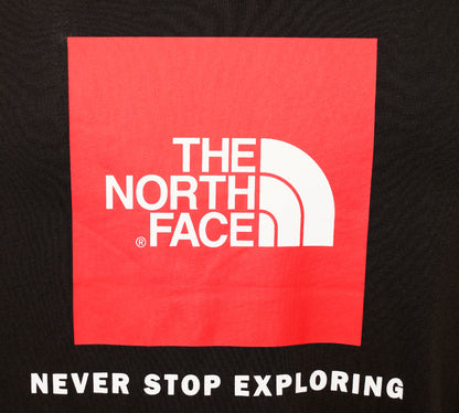 The North Face Red Box Logo Tee Black