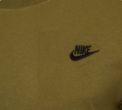 Nike Swoosh Futura T-shirt pour homme Kaki S-2XL