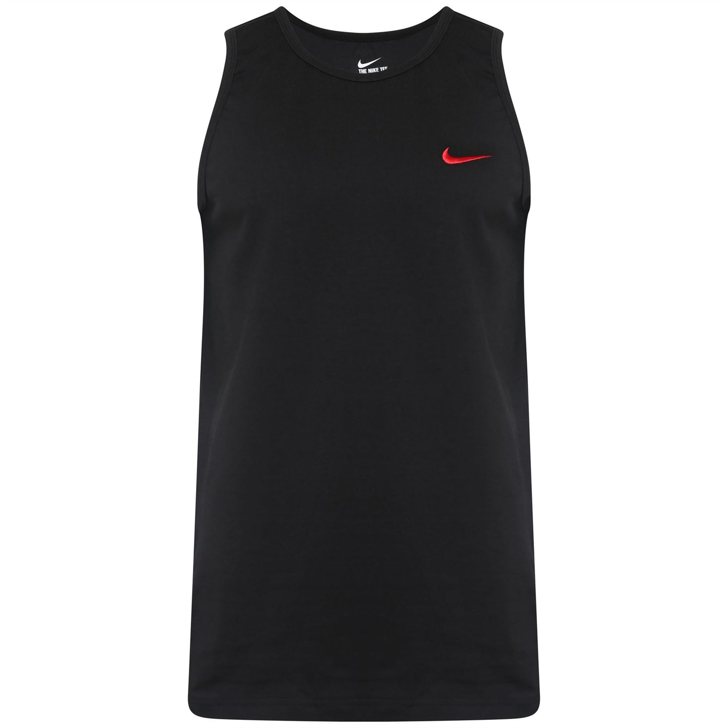 Men's Nike Logo Vest Tank Top Sleeveless T-Shirt Singlet - Black