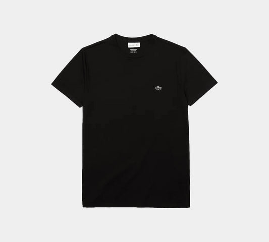 Lacoste Crew Neck Pima TH2038 00 031 Cotton Jersey T-shirt Black S-3XL