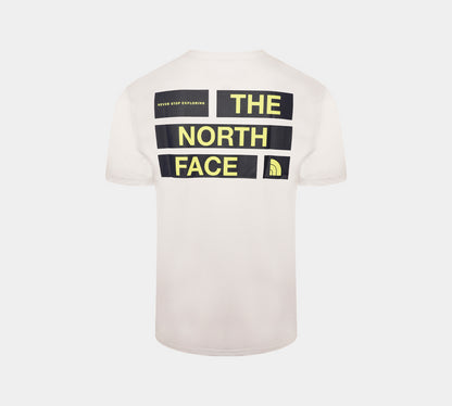 The North Face Back Box Logo Tee White