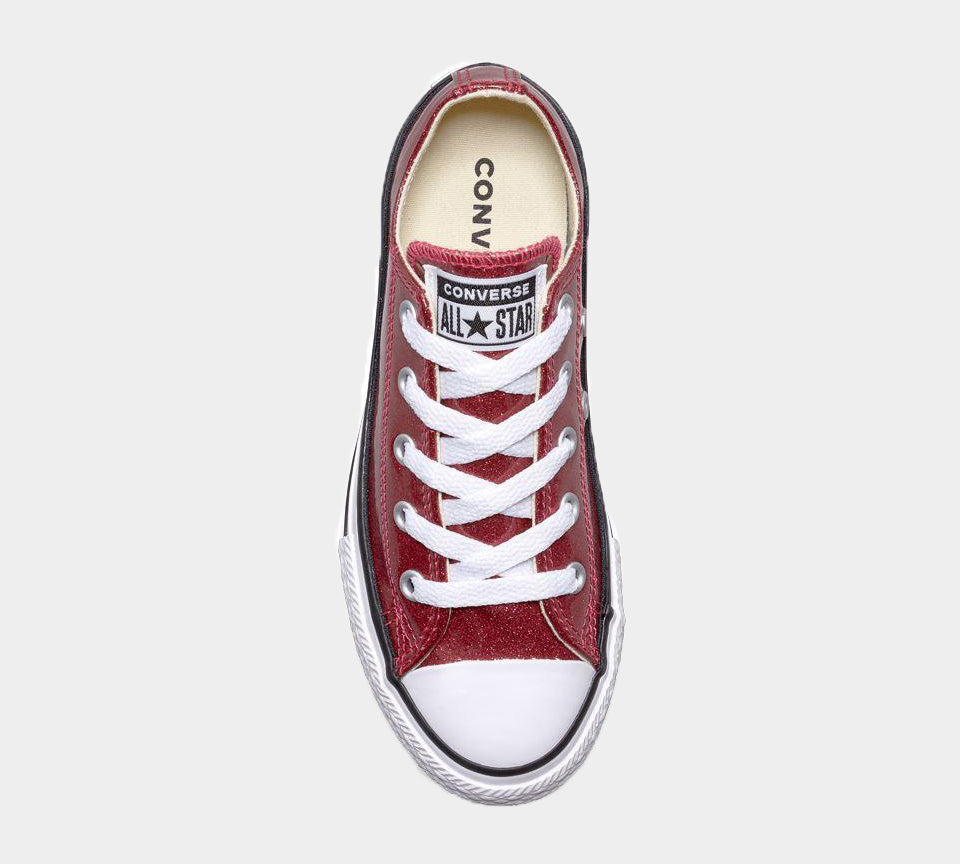 Converse Chuck Taylor All Star Ox Trainers Pink Glitter