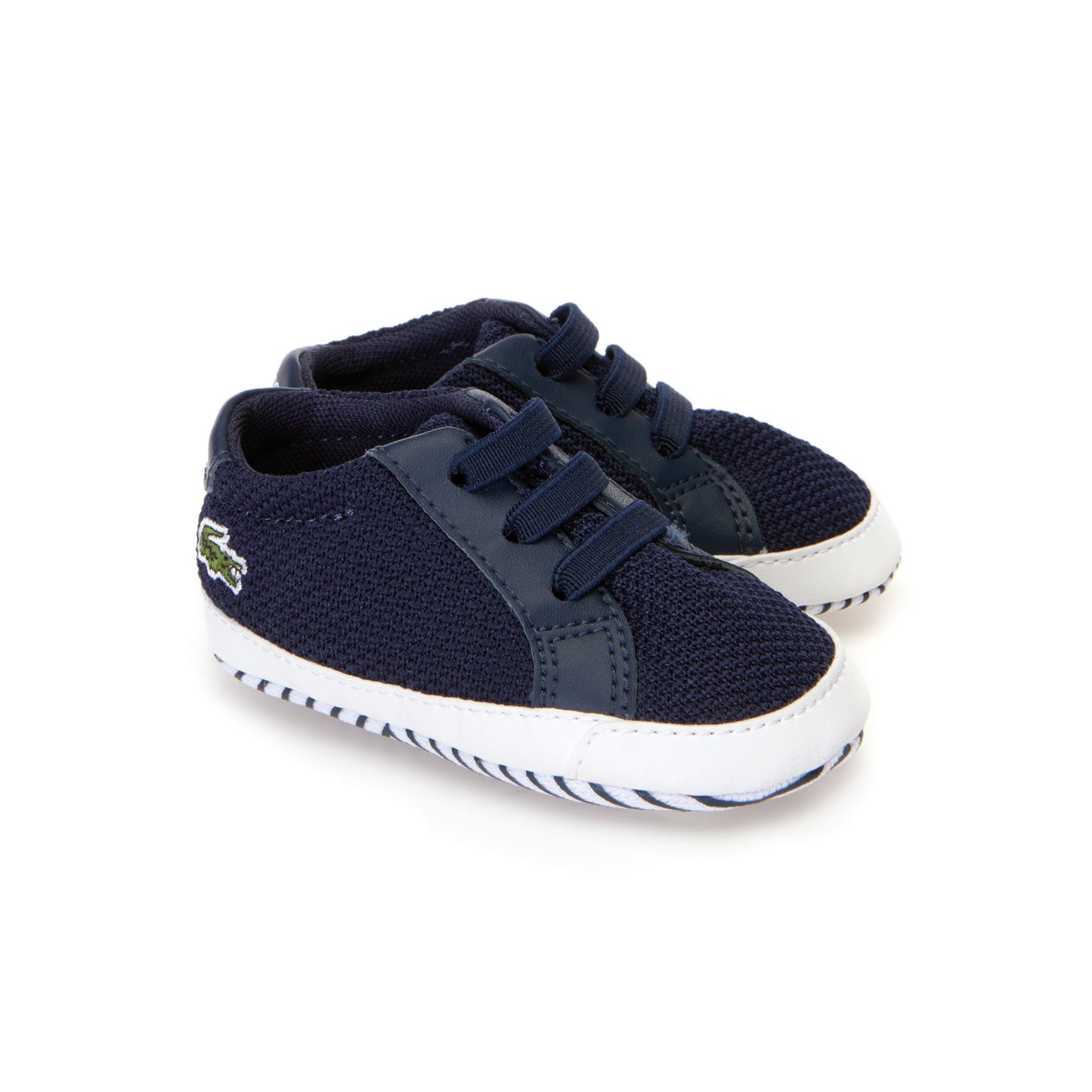 Lacoste Babies' L.12.12 Crib  Trainers 7-36CAB0001092 Navy Boys UK 0-2