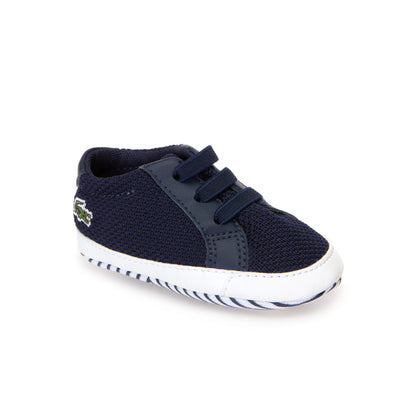 Lacoste Babies' L.12.12 Crib  Trainers 7-36CAB0001092 Navy Boys UK 0-2